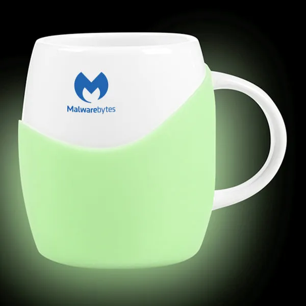 14 oz Rotunda with Glow Band Mug