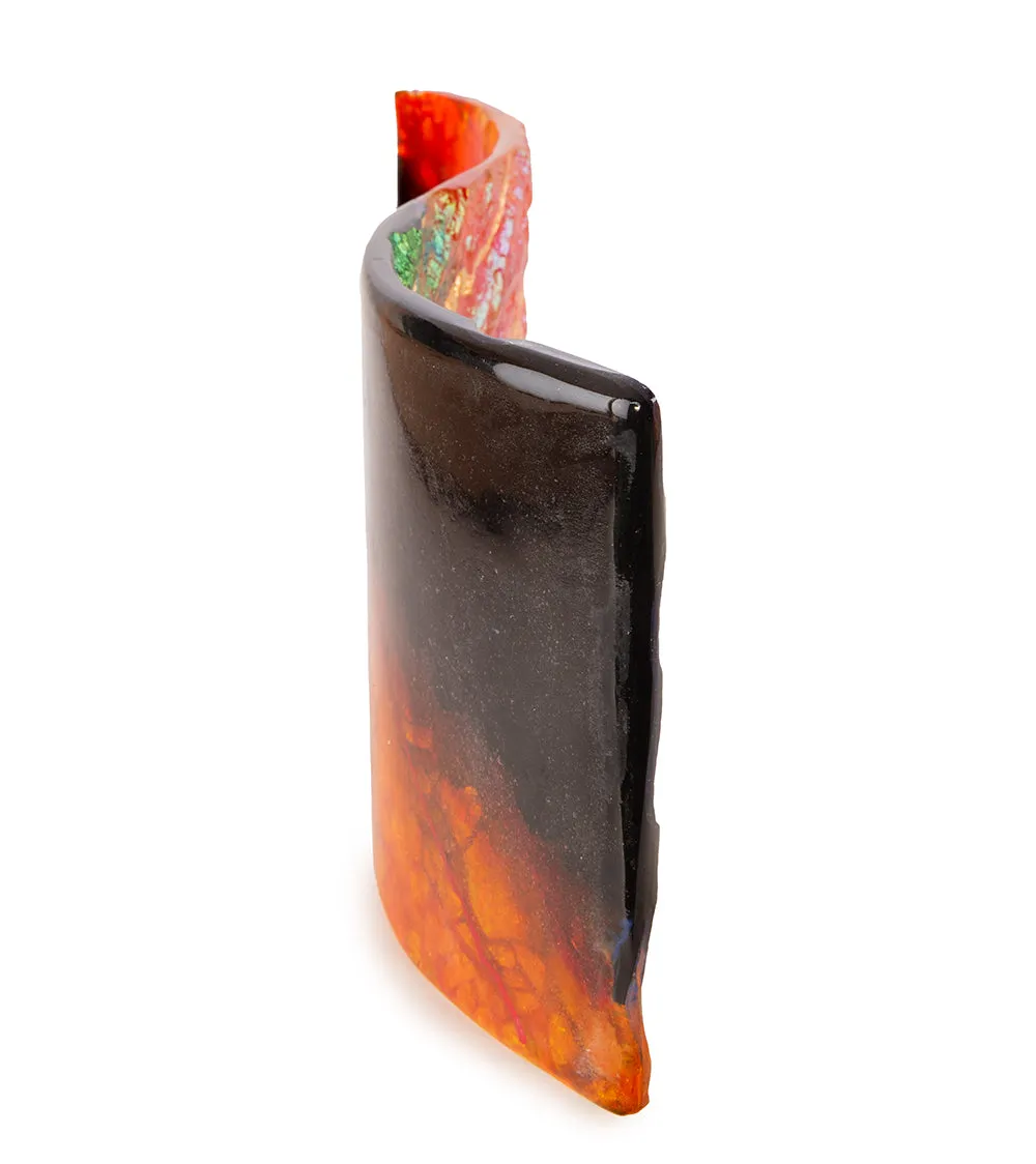 16" x 6" Lava Wave by Marian Fieldson