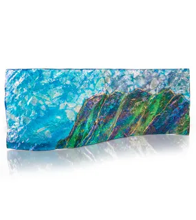 16" x 6" Mountain Wave by Marian Fieldson