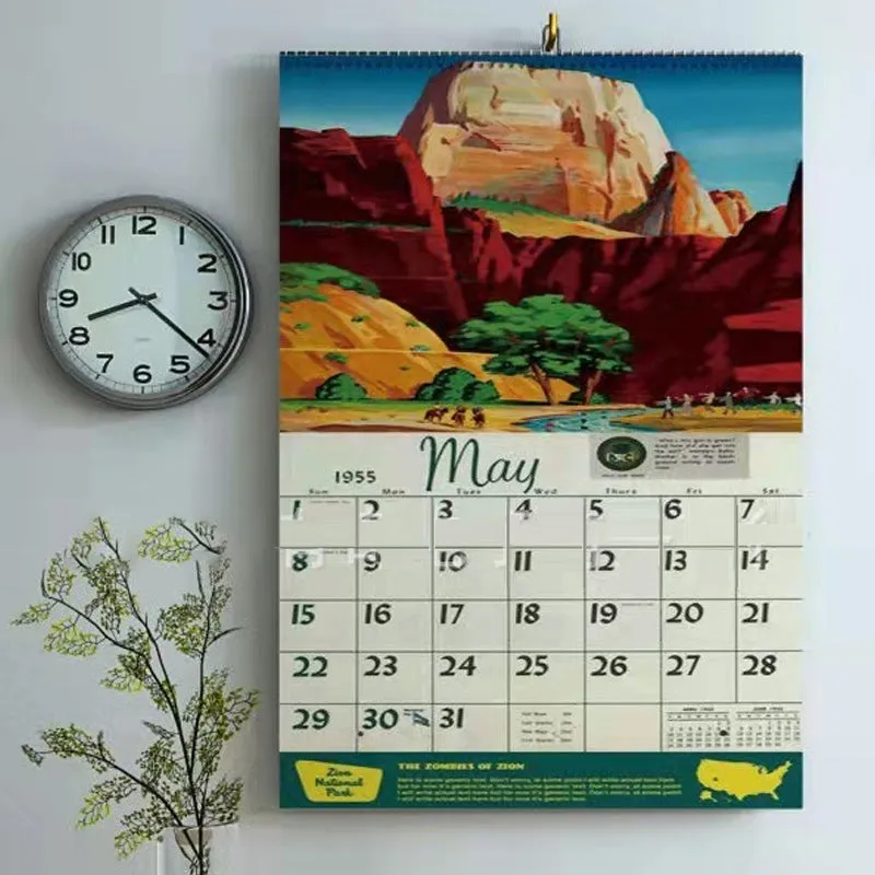 2023 National Park Monsters Calendar