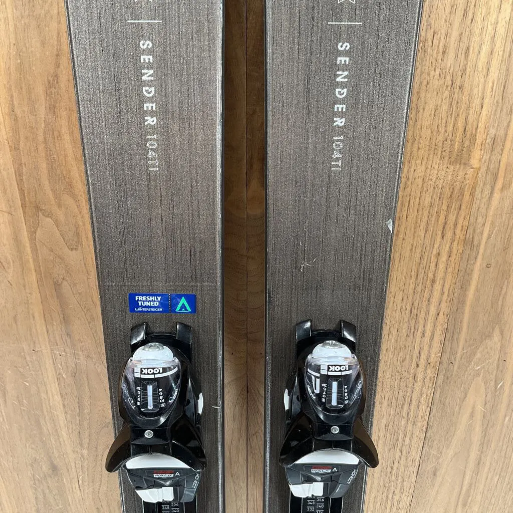 2023 Rossignol Sender 104 Ti w/ Look NX 12 Demo Bindings