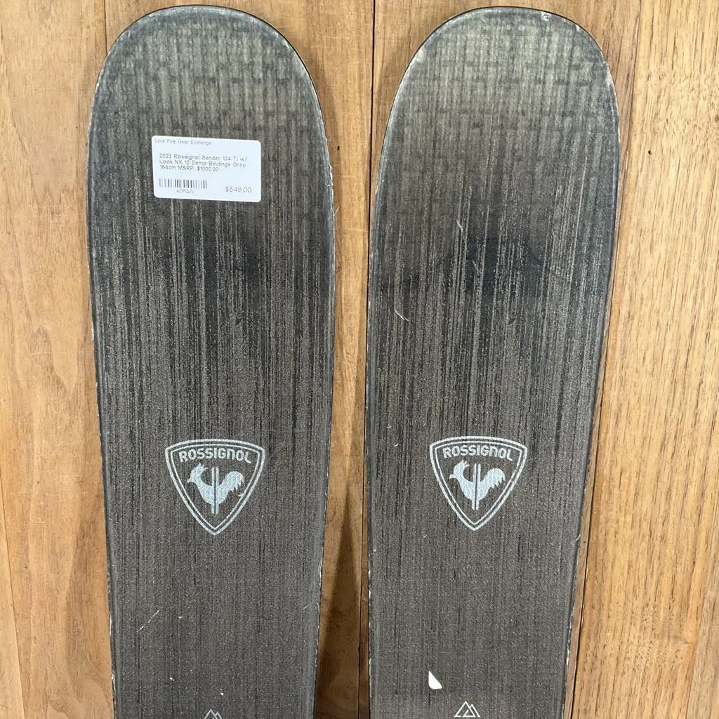 2023 Rossignol Sender 104 Ti w/ Look NX 12 Demo Bindings