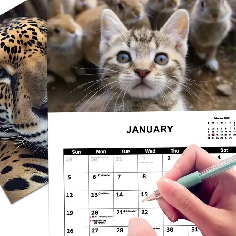 2025 Animal Friends Calendar