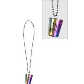 21st Birthday Shot Glass Necklace