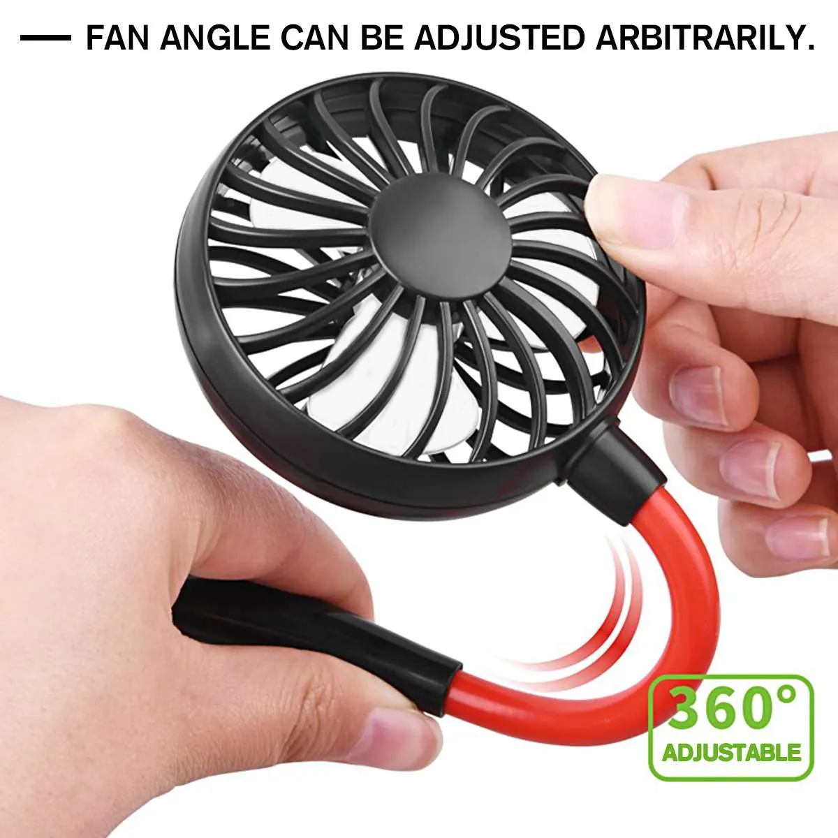 360° Adjustment USB Portable Sports Fan