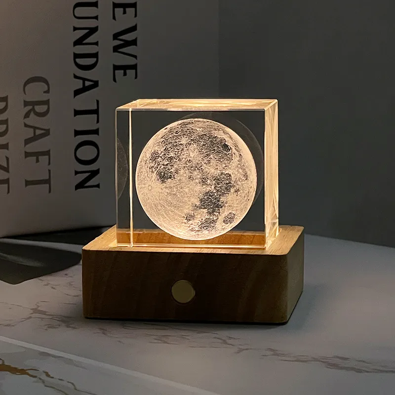 3D Moon Mode Night Light