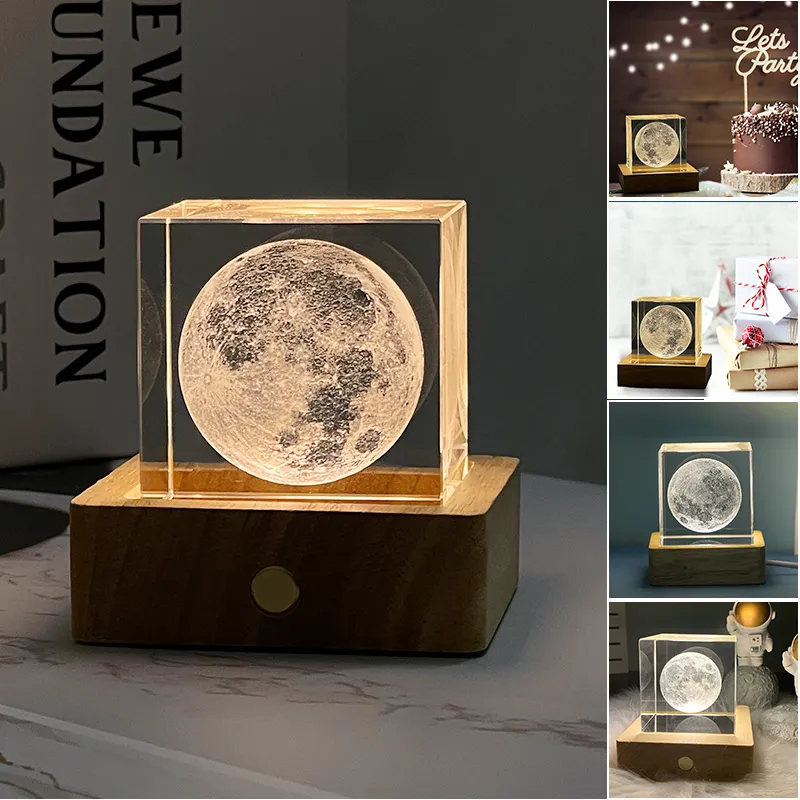 3D Moon Mode Night Light