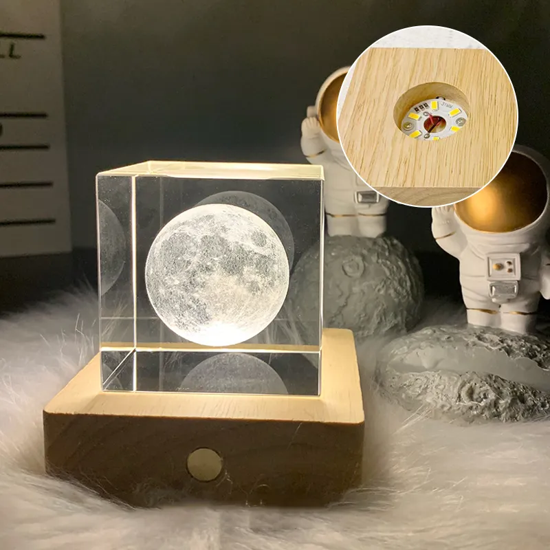 3D Moon Mode Night Light