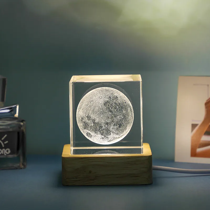 3D Moon Mode Night Light