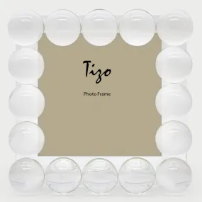 4×4 – Crystal Glass Frame Single Bubble