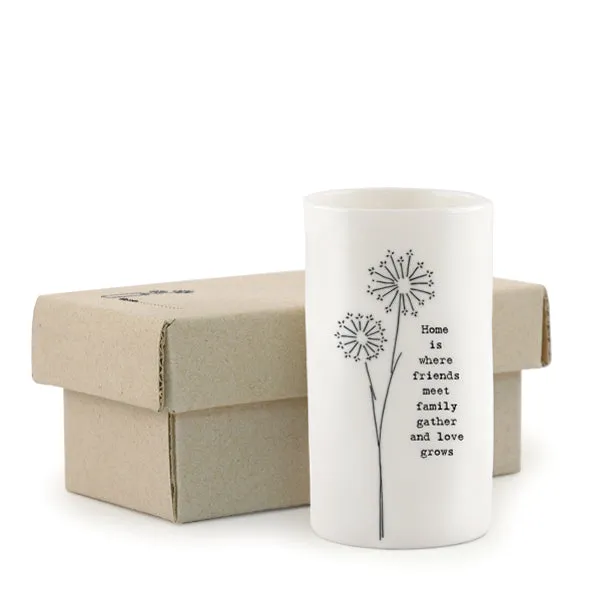 5794 Small Vase - 'Home Is Where' By East of India