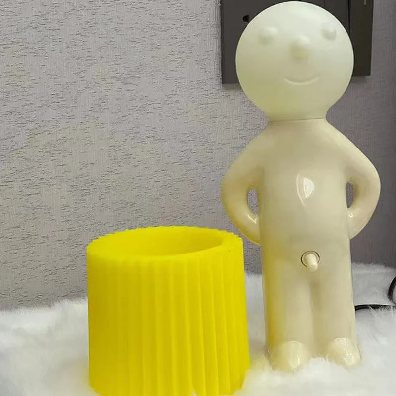 A Little Shy Man Creative Lamp