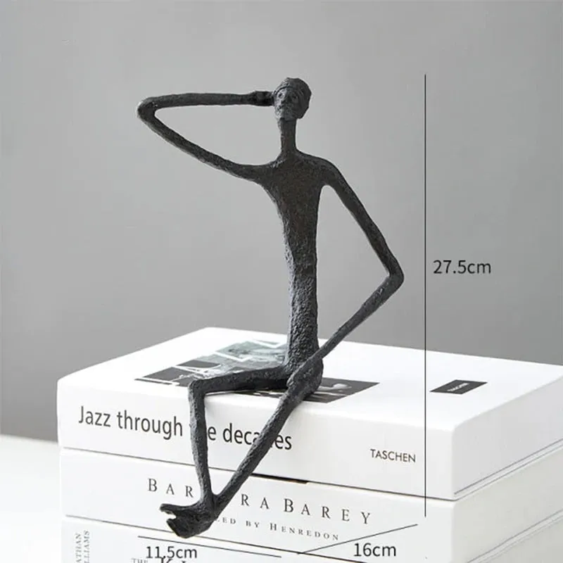 Abstract Sitting Figurines