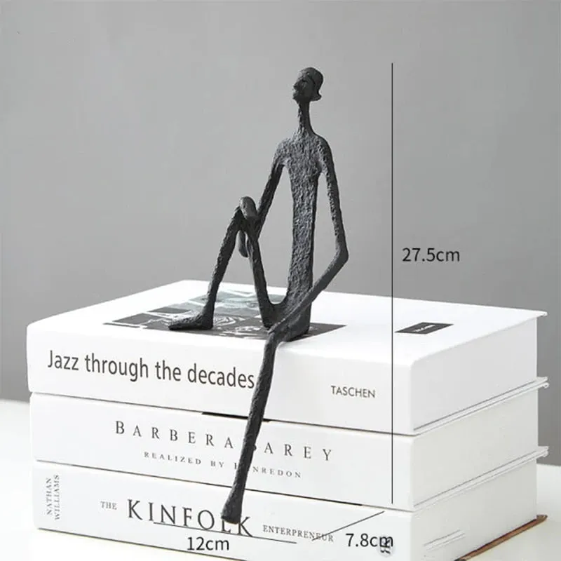 Abstract Sitting Figurines