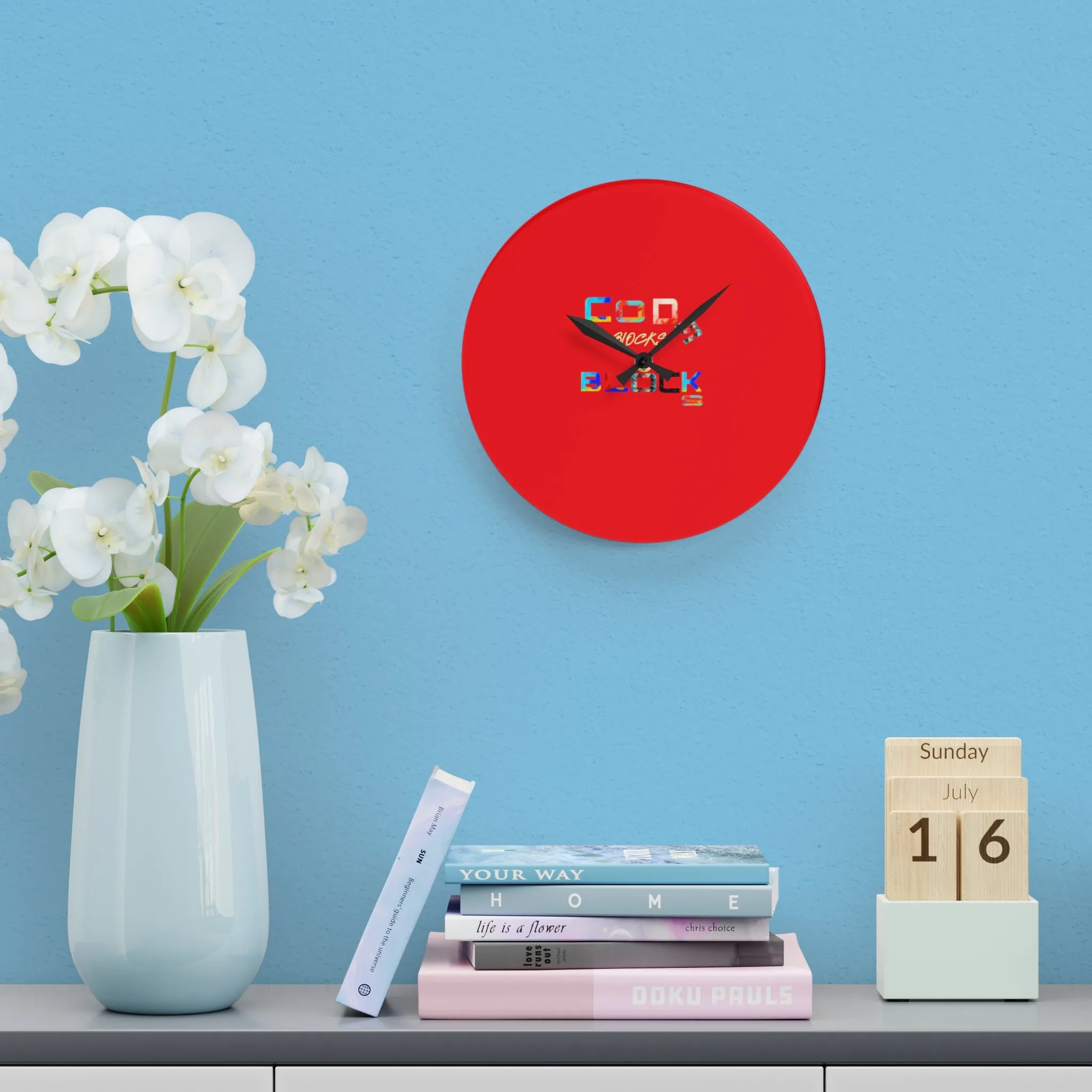 Acrylic Wall Clock