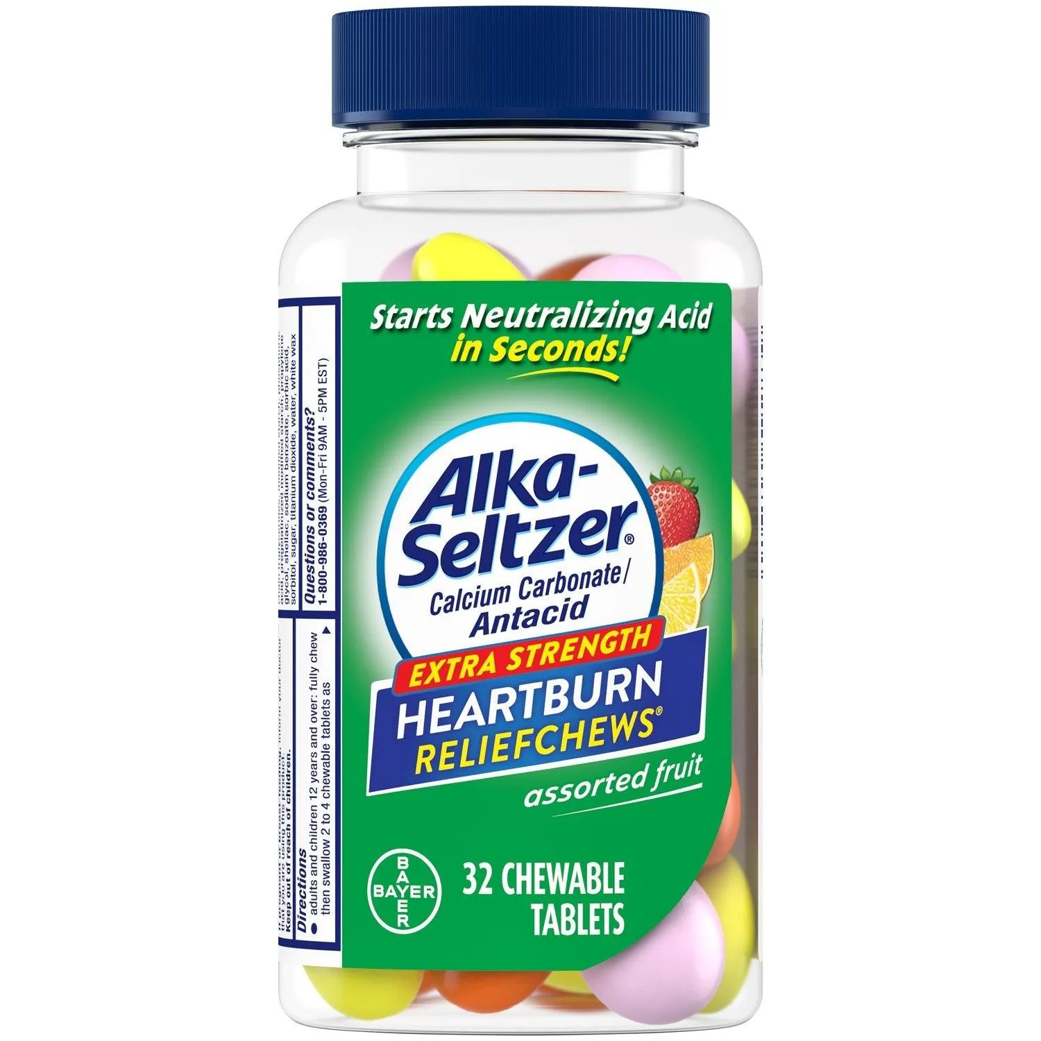 Alka-Seltzer Extra Strength Heartburn ReliefChews Tablets - 32 Ct