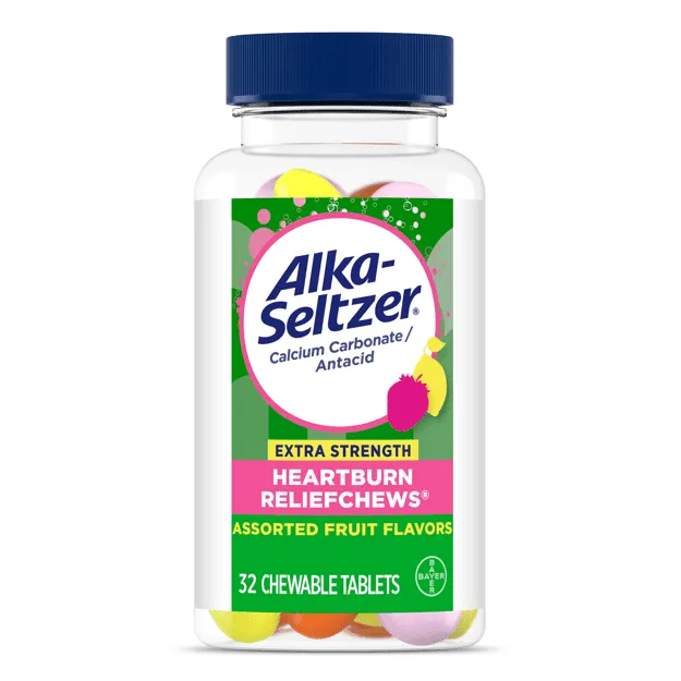 Alka-Seltzer Extra Strength Heartburn ReliefChews Tablets - 32 Ct