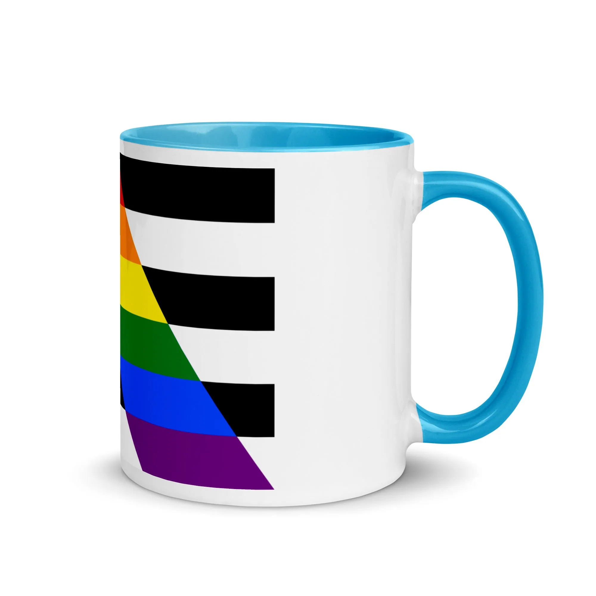 Ally Flag Mug with Colour Inside