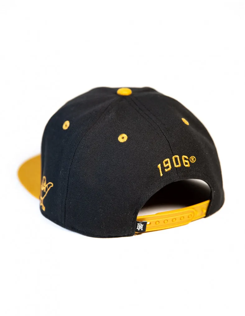 Alpha Letter Snapback Cap