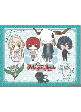 Ancient Magus' Bride S1 - Group Chibi Characters Sublimation Throw Blanket