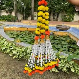 Artificial Marigold Garland Set of 5 Pcs