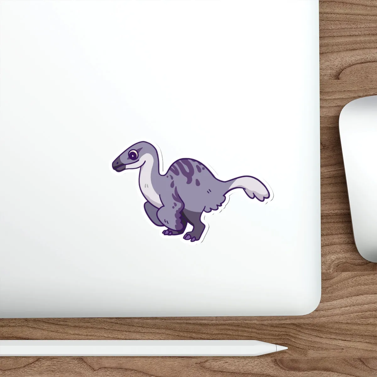 Asexual Pride Deinocheirus Sticker - Die-Cut Stickers