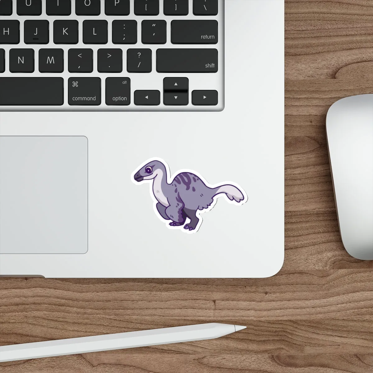 Asexual Pride Deinocheirus Sticker - Die-Cut Stickers