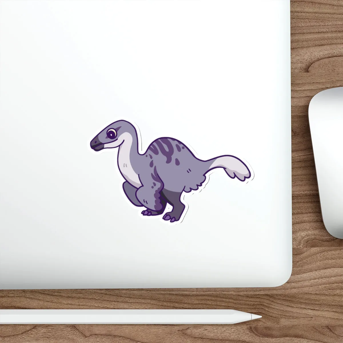 Asexual Pride Deinocheirus Sticker - Die-Cut Stickers