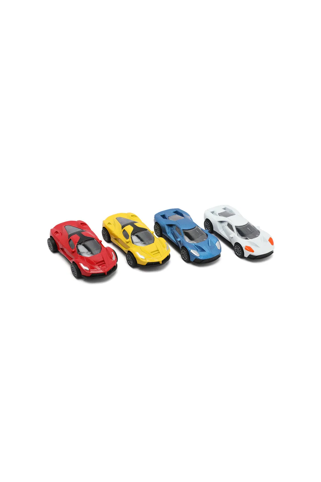 Assorted Die Cast Car Set (4 Piece)