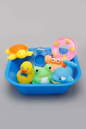 Assorted Sea Ocean Vinyl Bath Toys (Pack of 7)