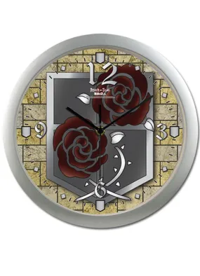 Attack on Titan - Garrison Regiment Wall Clock