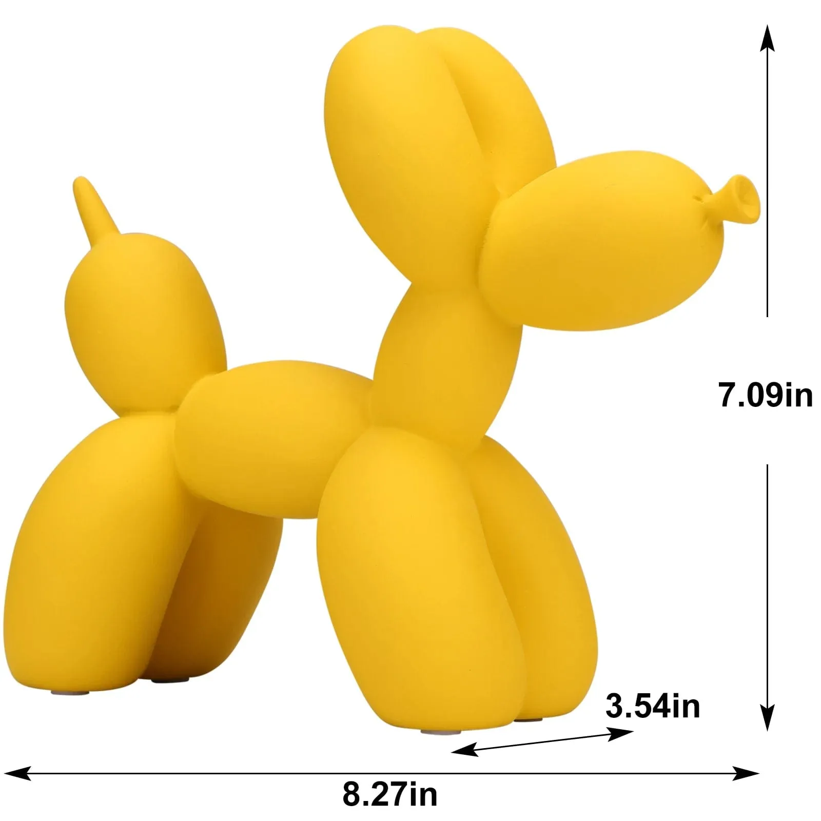 Balloon Dog Resin Statue: Modern Home Decoration Accessories for Office and Living Room Nordic Ornaments