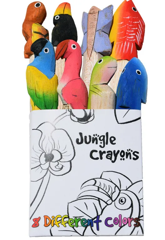 Balsa Wood Crayons