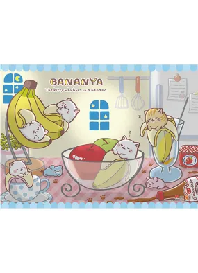 Bananya - Sweet Dreams Wall Scroll 31"W x 43"H