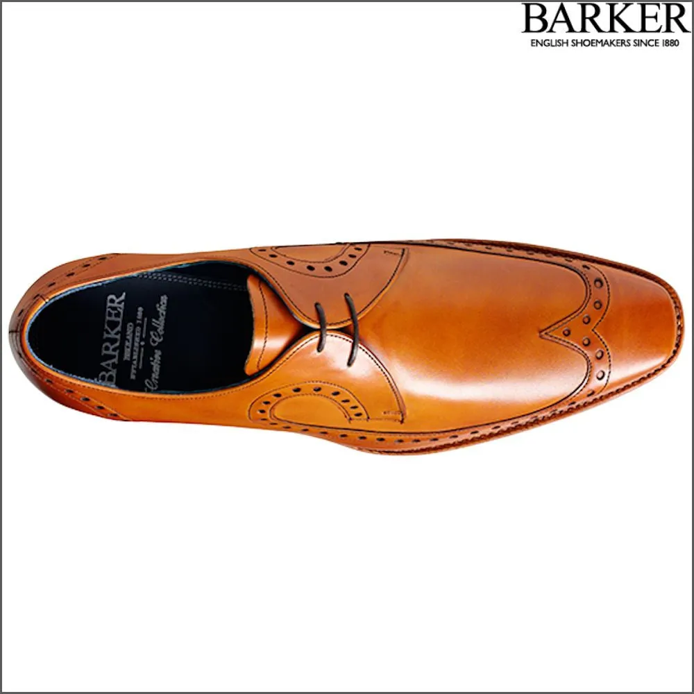 Barker Woody Cedar Calf Derby Leather Sole^