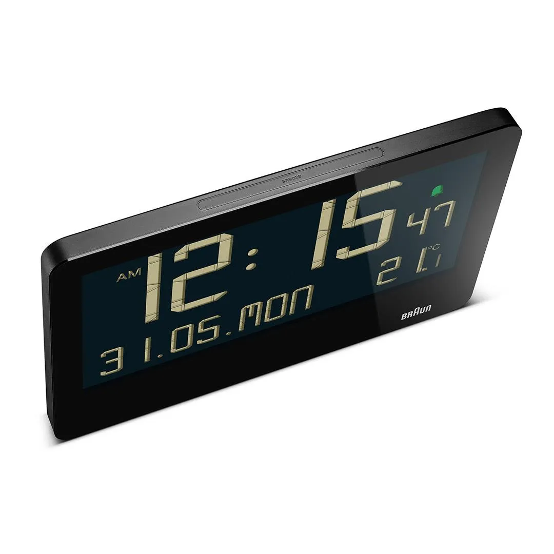 BC14 Braun digital wall clock - black