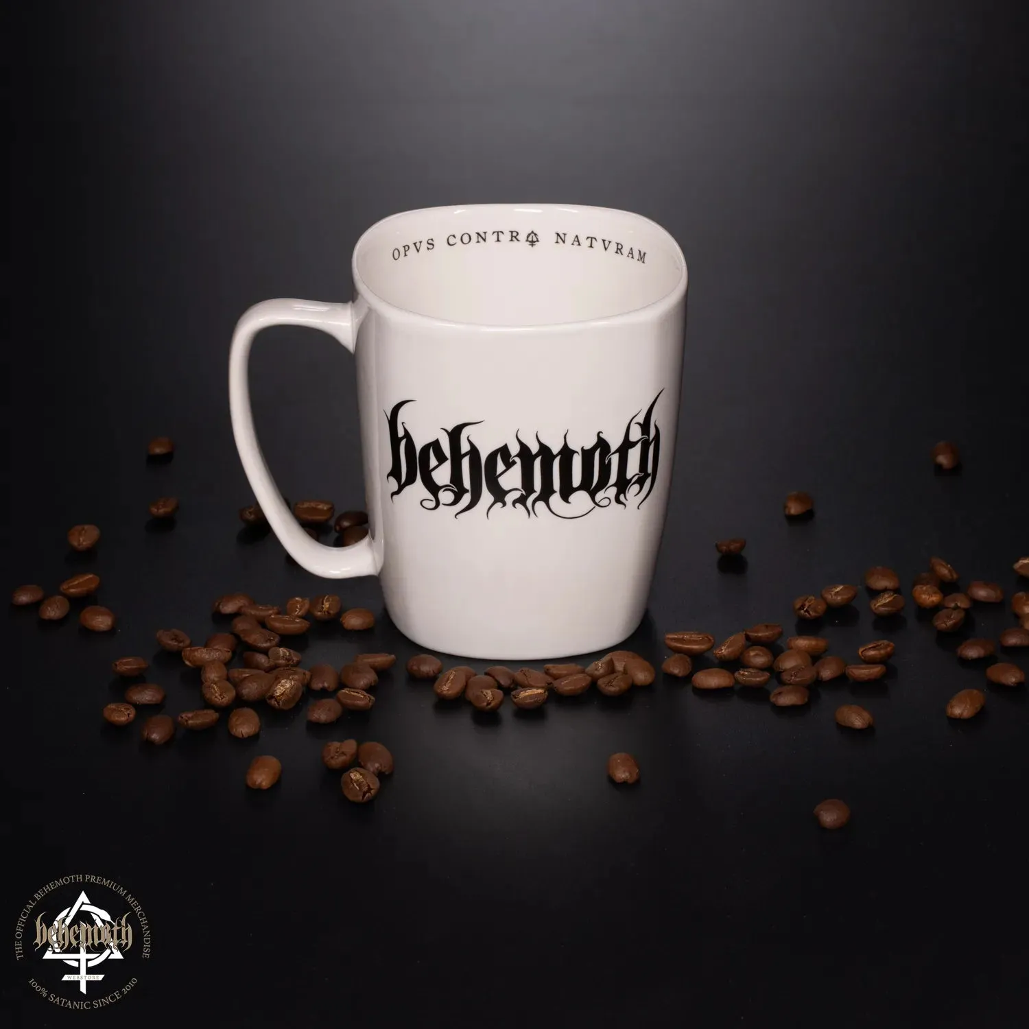 Behemoth 'Contra' white mug