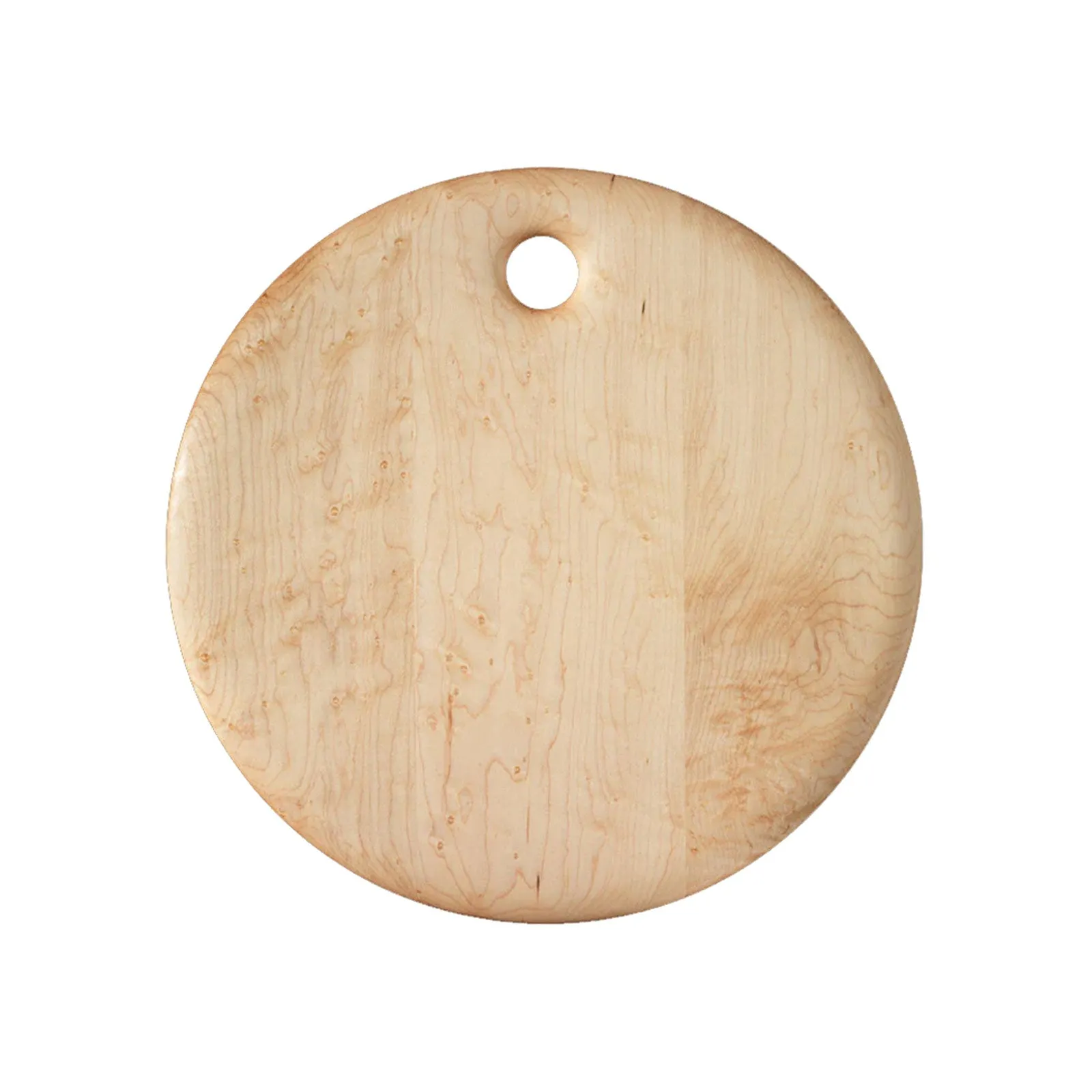 Bird's-Eye Maple Round Cutting Board #14