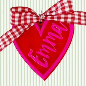 Bordered Heart Ornament