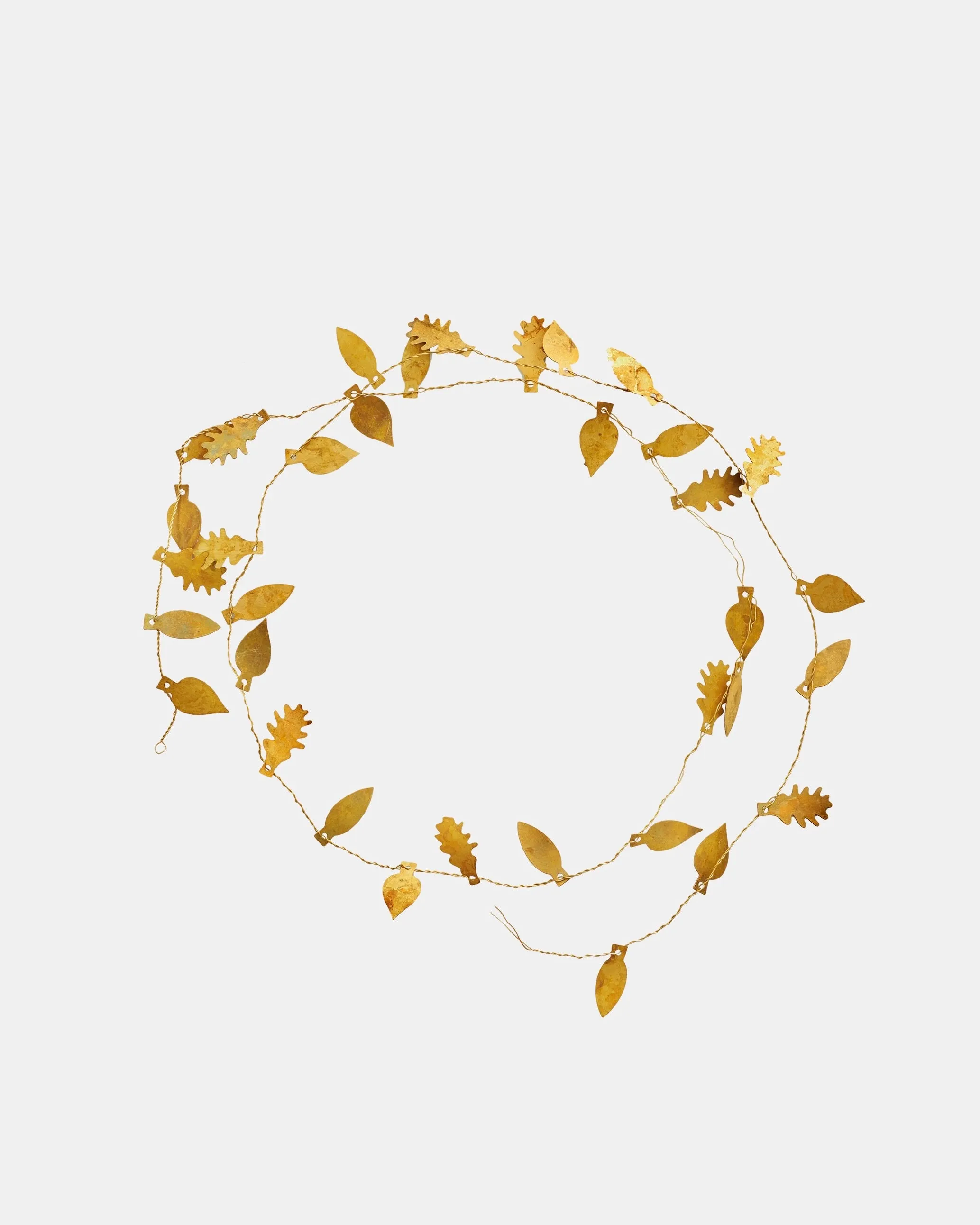 Brass Garland: Leaf