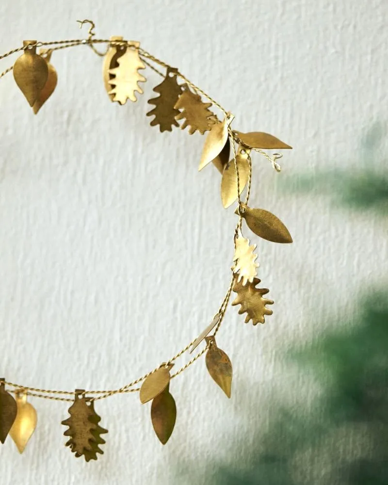 Brass Garland: Leaf