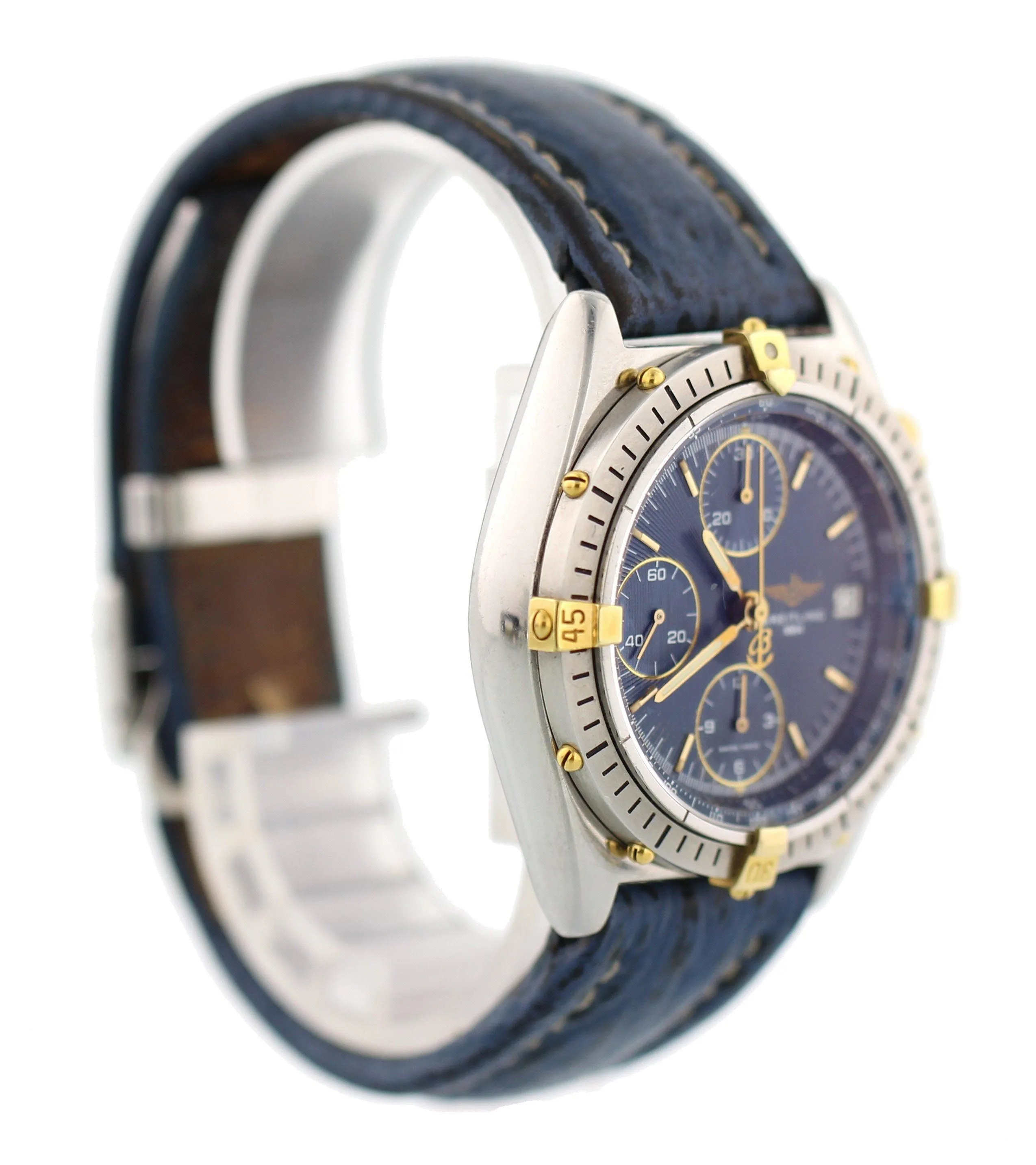 Breitling Chronomat B13048 18K Yellow Gold and Steel