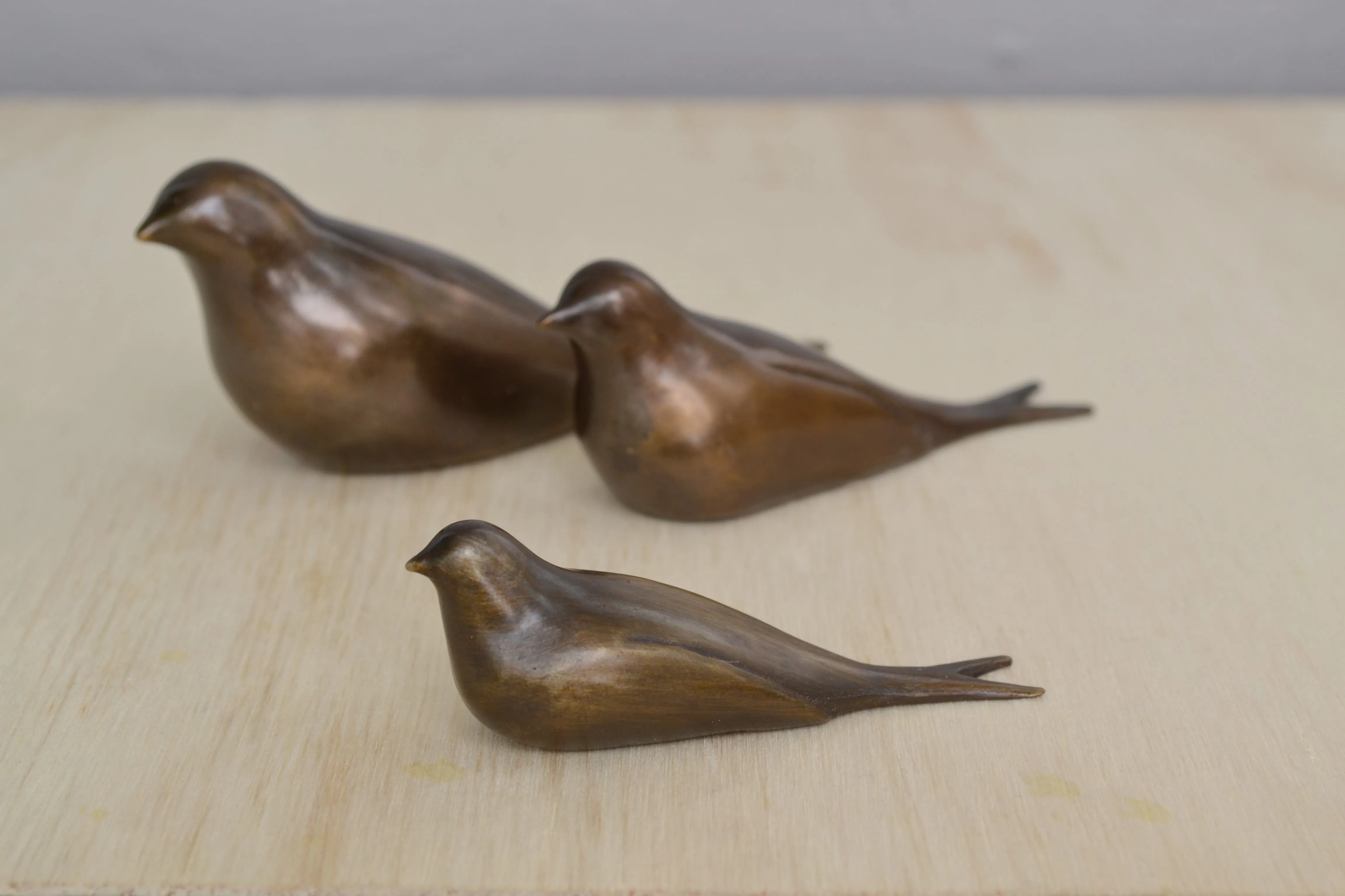 Bronze Objects "Swallows"