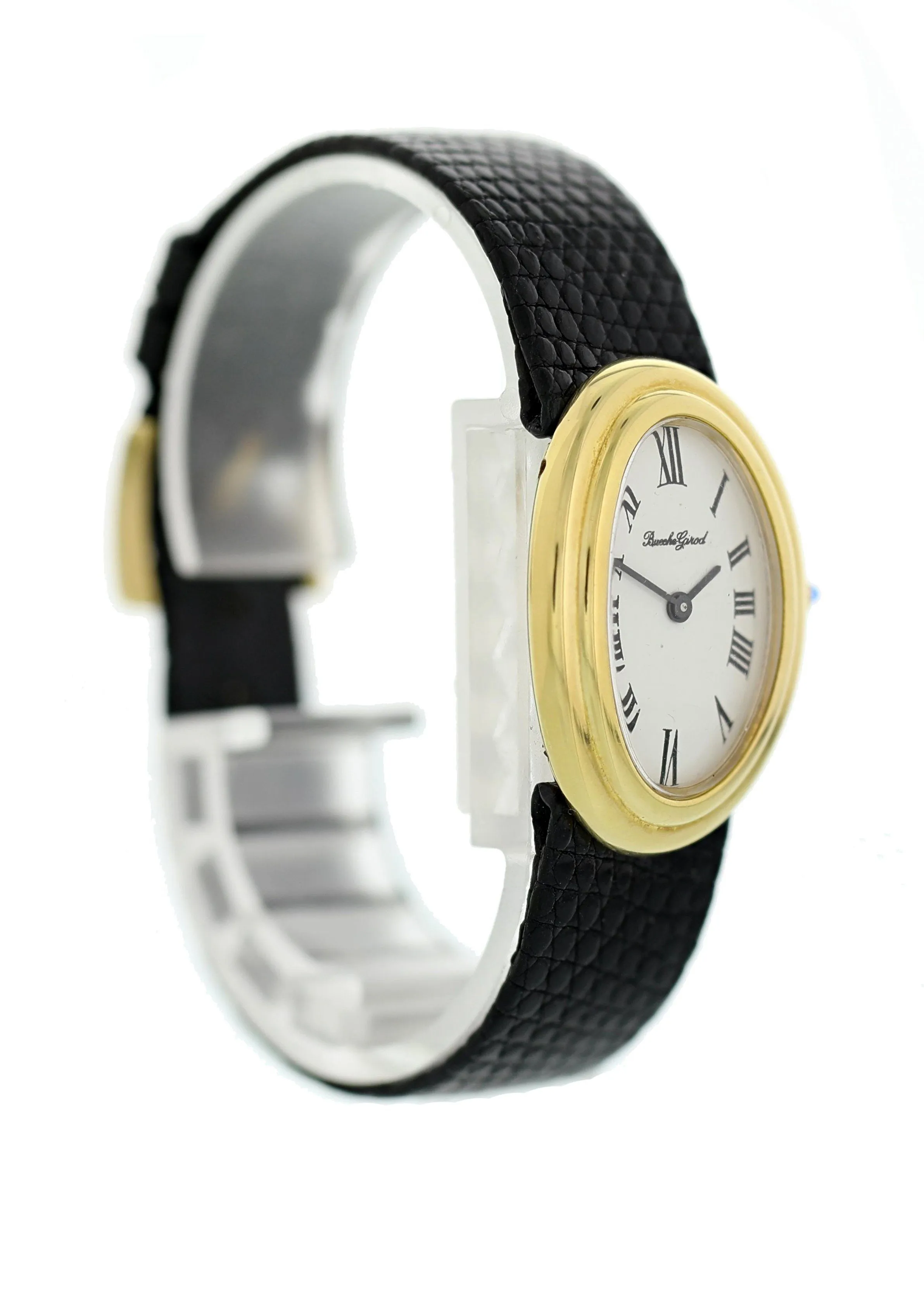 Bueche Girod Vintage 18K Yellow Gold Ladies Watch