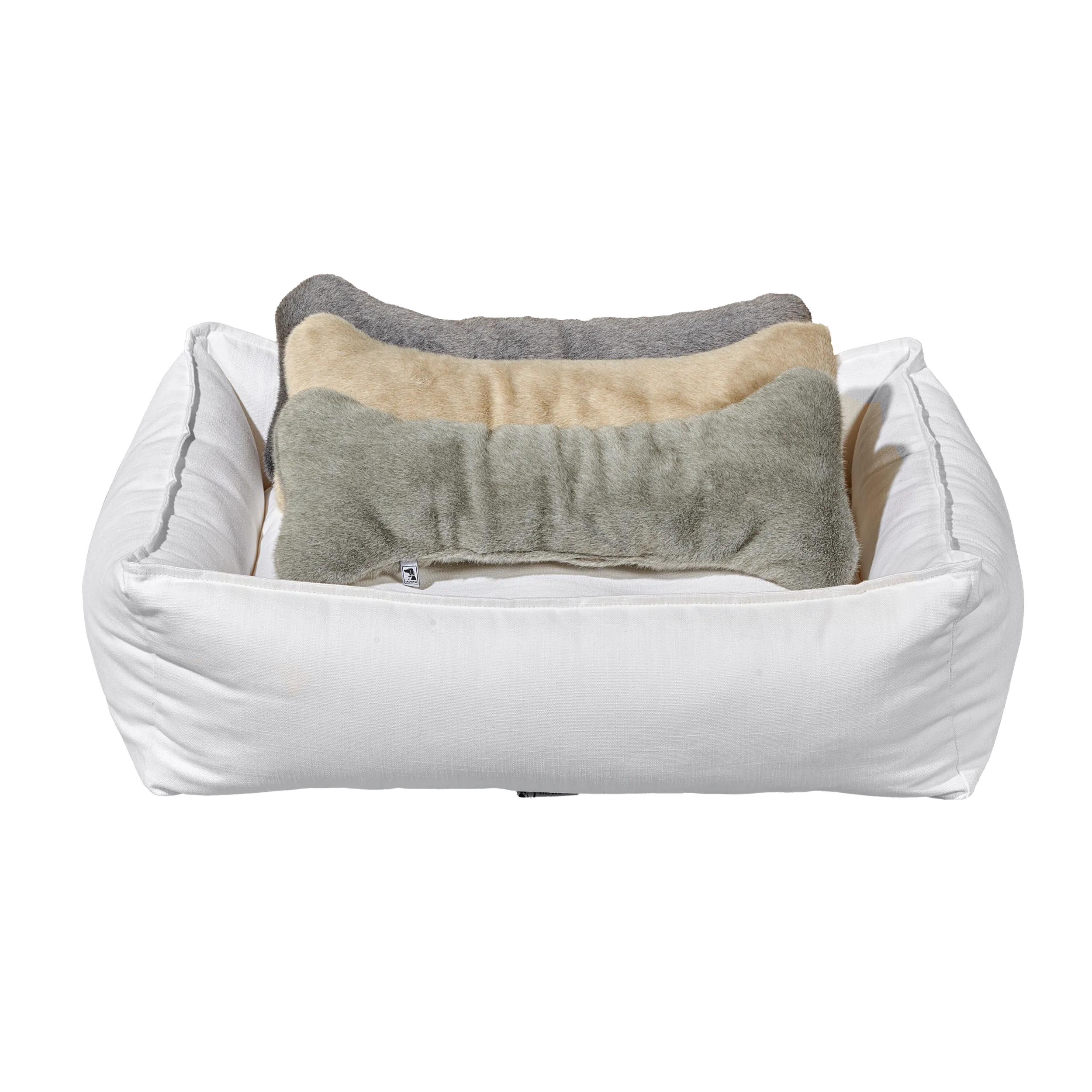 Bumper Bone Pillow | Dashing Dogs Woven