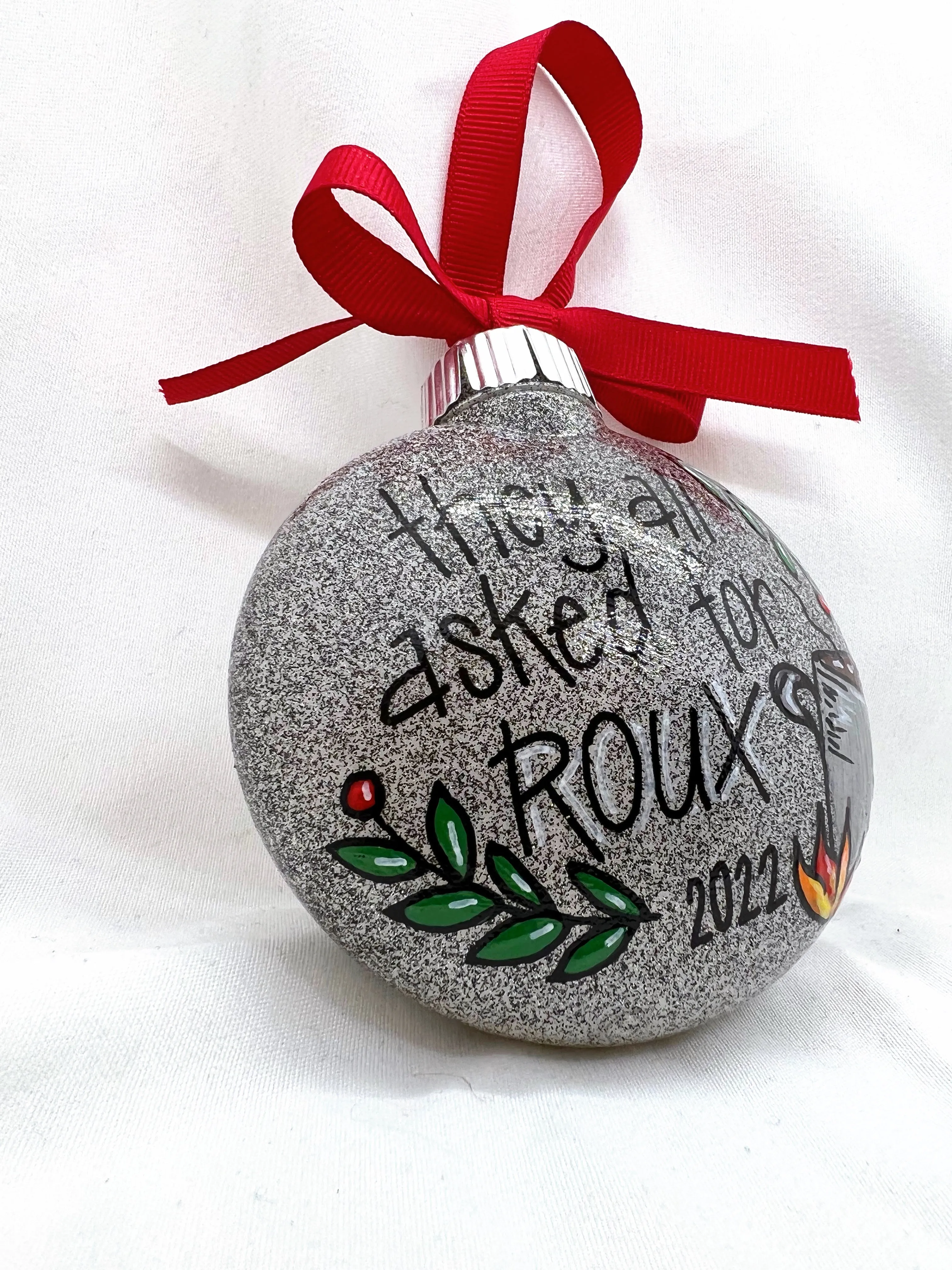 Cajun Ornament - Louisiana Ornament, Christmas Ornament, Holiday Ornament, Cajun Gift, Gumbo Ornament, Cajun Christmas, Bayou Ornament