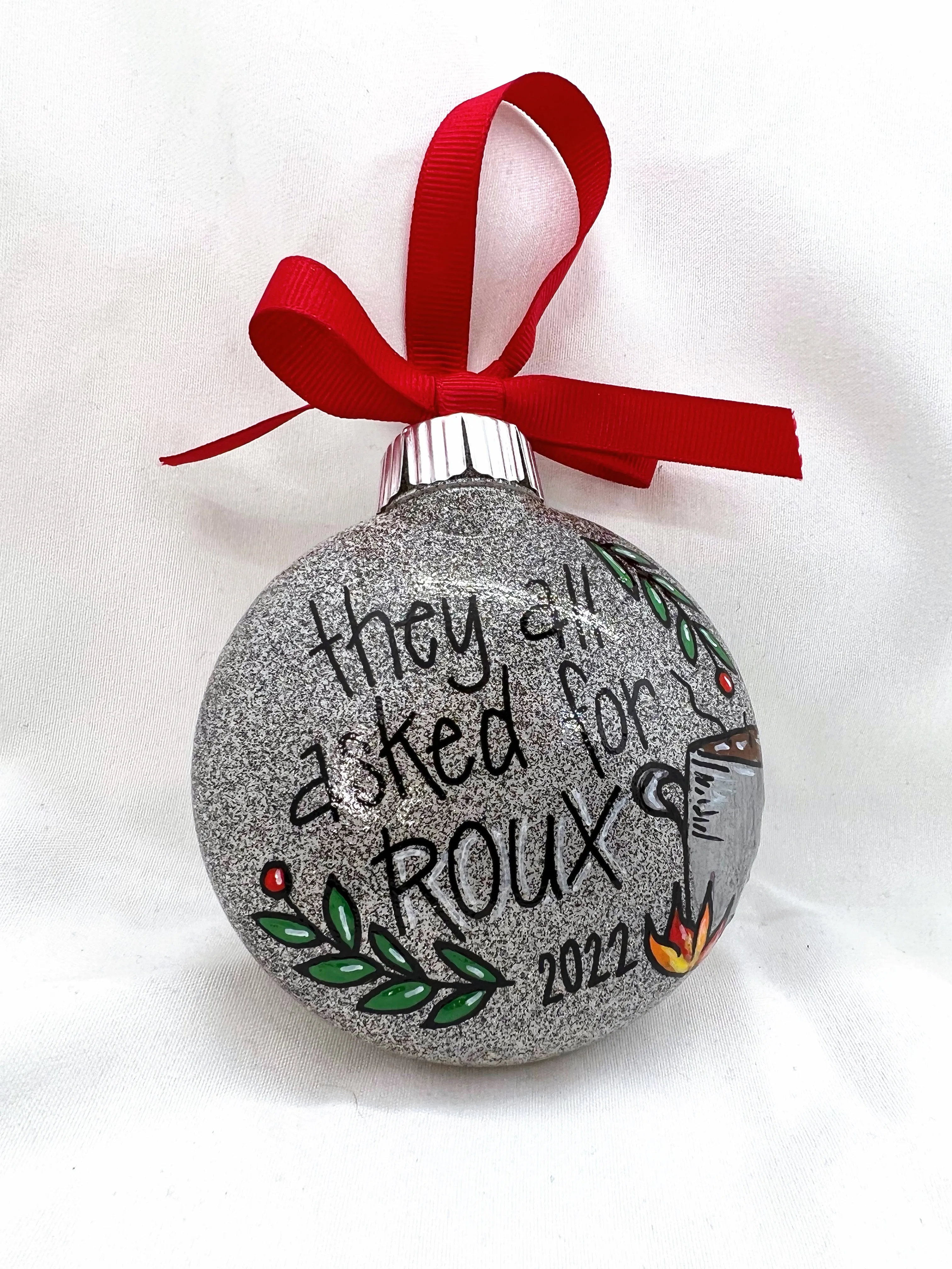 Cajun Ornament - Louisiana Ornament, Christmas Ornament, Holiday Ornament, Cajun Gift, Gumbo Ornament, Cajun Christmas, Bayou Ornament