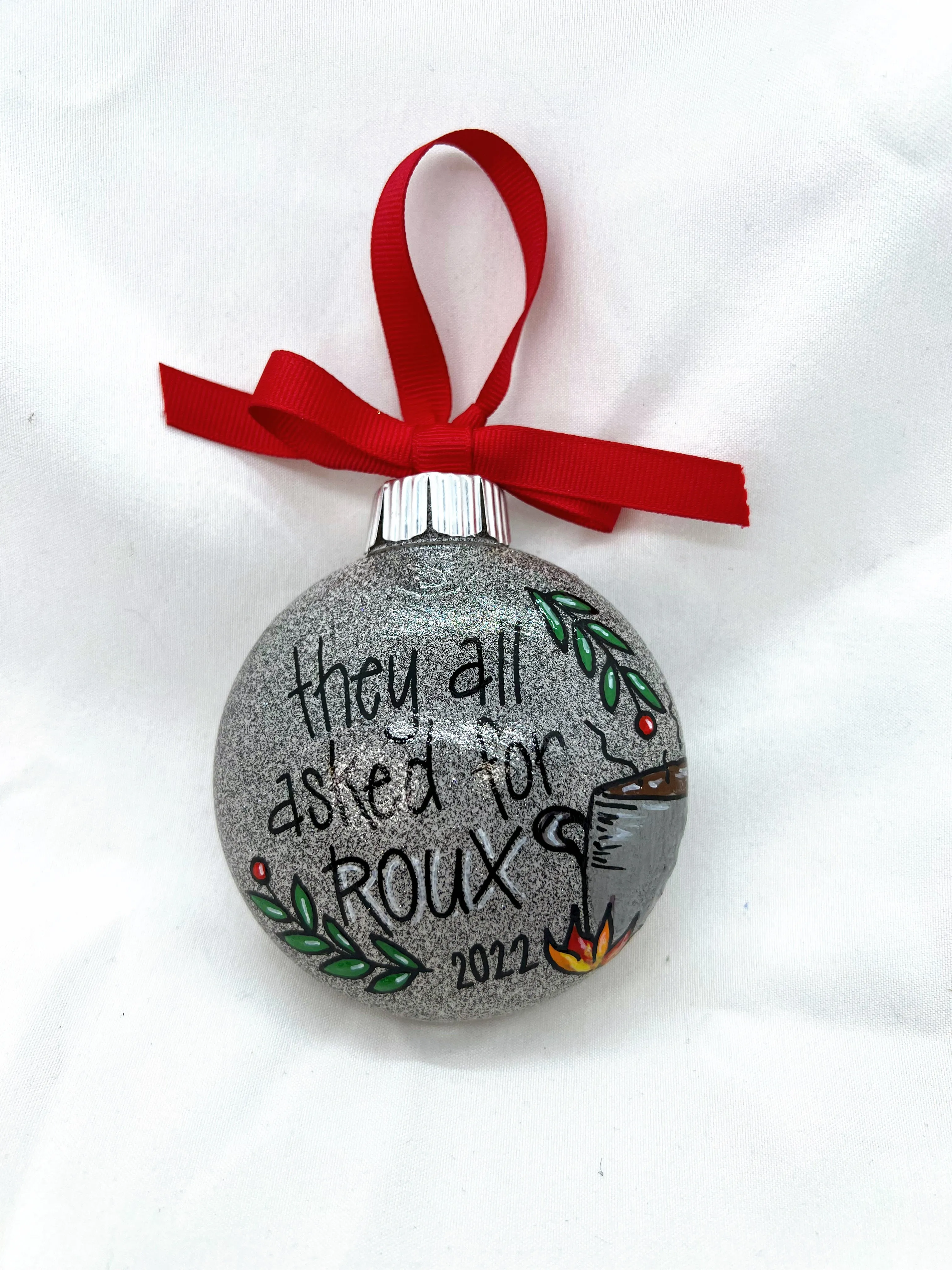 Cajun Ornament - Louisiana Ornament, Christmas Ornament, Holiday Ornament, Cajun Gift, Gumbo Ornament, Cajun Christmas, Bayou Ornament