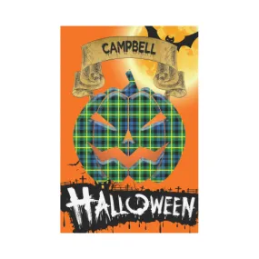 Campbell of Breadalbane Ancient Tartan Jack O' Lantern Garden Flag / Halloween Home Decor NN4