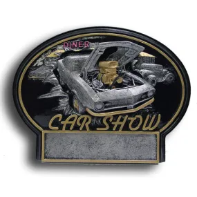 Car Show Burst Thru Resin - 7"